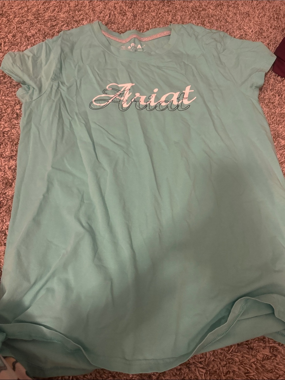 Ariat Aqua Script Logo Tee